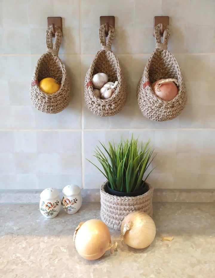Hanging Wall Vegetable Fruit Baskets🍉-EchoDecor