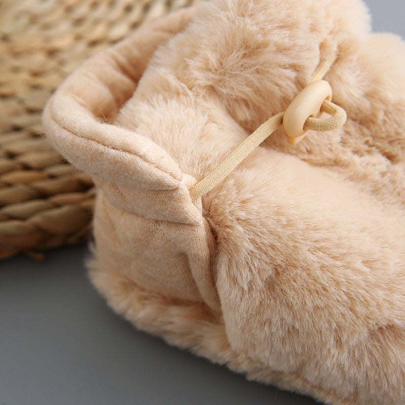 👶Baby Cartoon Plush Cotton Toddler Shoes👣-EchoDecor