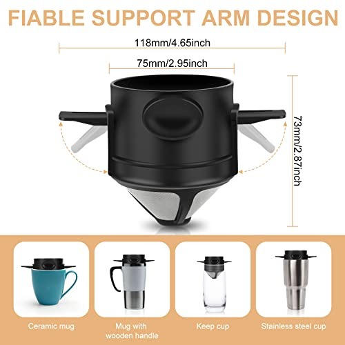 ☕Portable Collapsible Coffee Filter-EchoDecor
