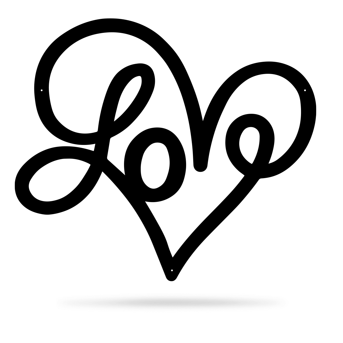 Love Heart Wall Art-EchoDecor