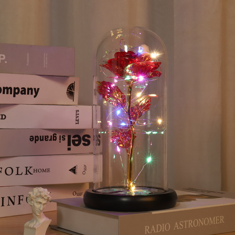🎁Valentine's Day Gift🎁-Galaxy Rose in Dome❤️-EchoDecor