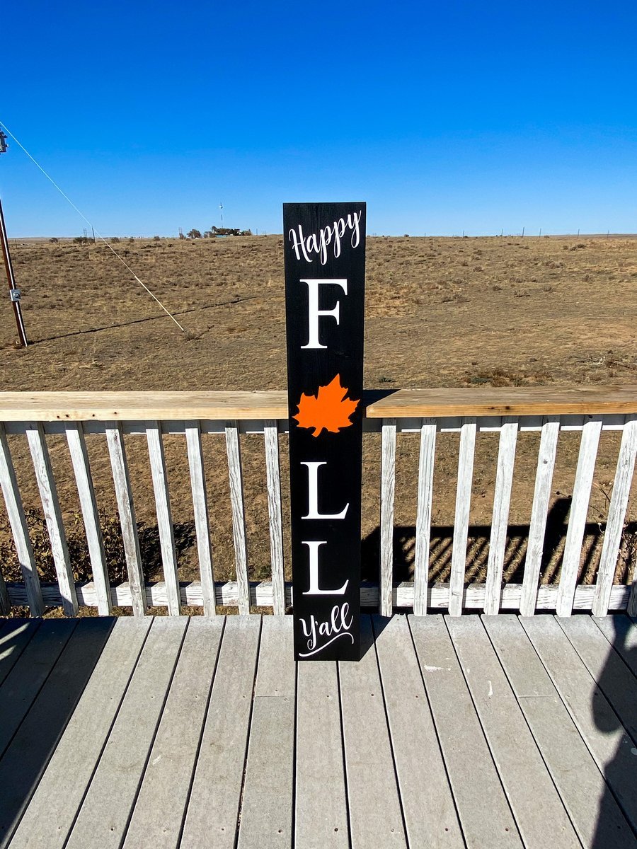 Happy Fall Y'all front door sign-EchoDecor
