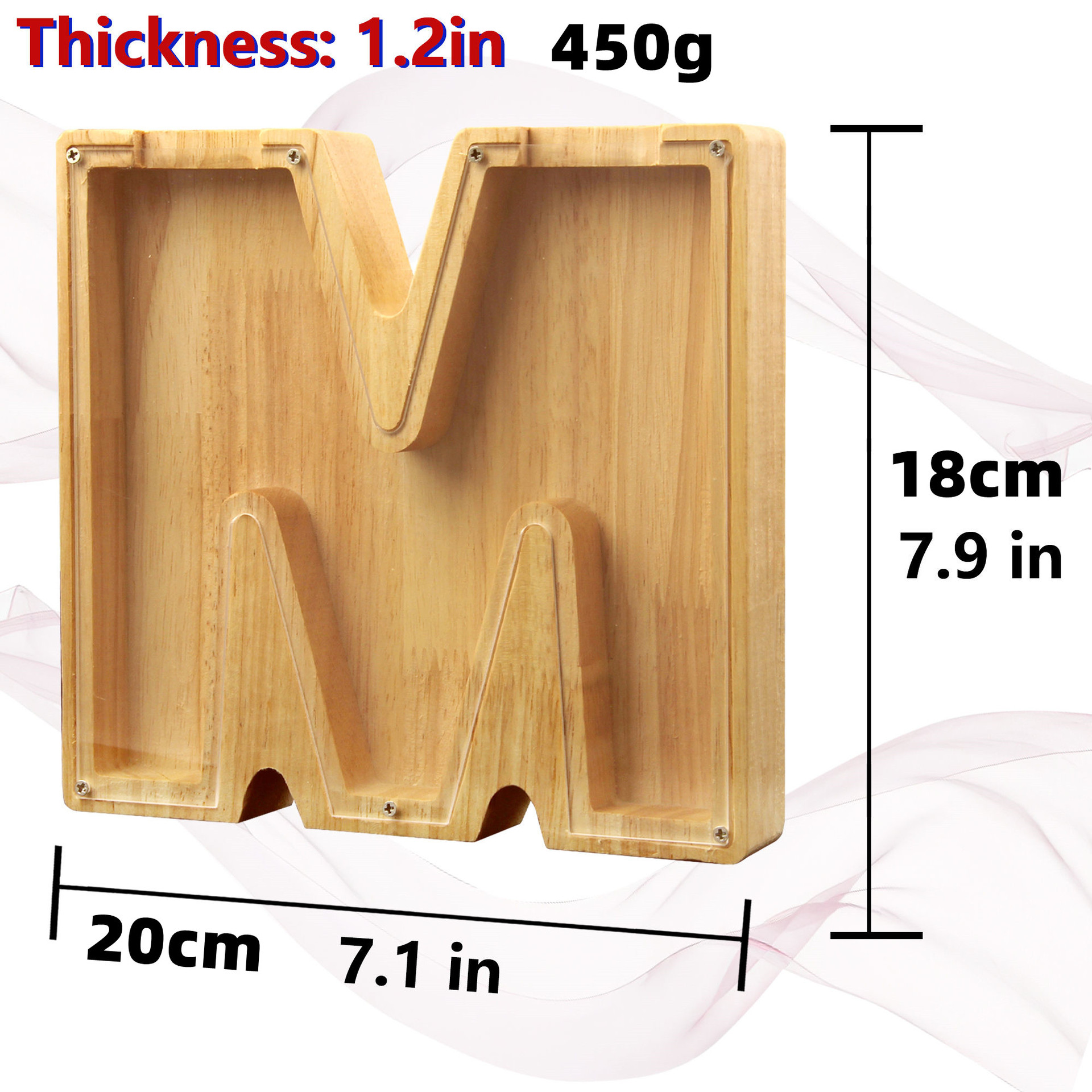 🔥 Last Day Promotion - Piggy Bank-Wood Gift For Kids-EchoDecor