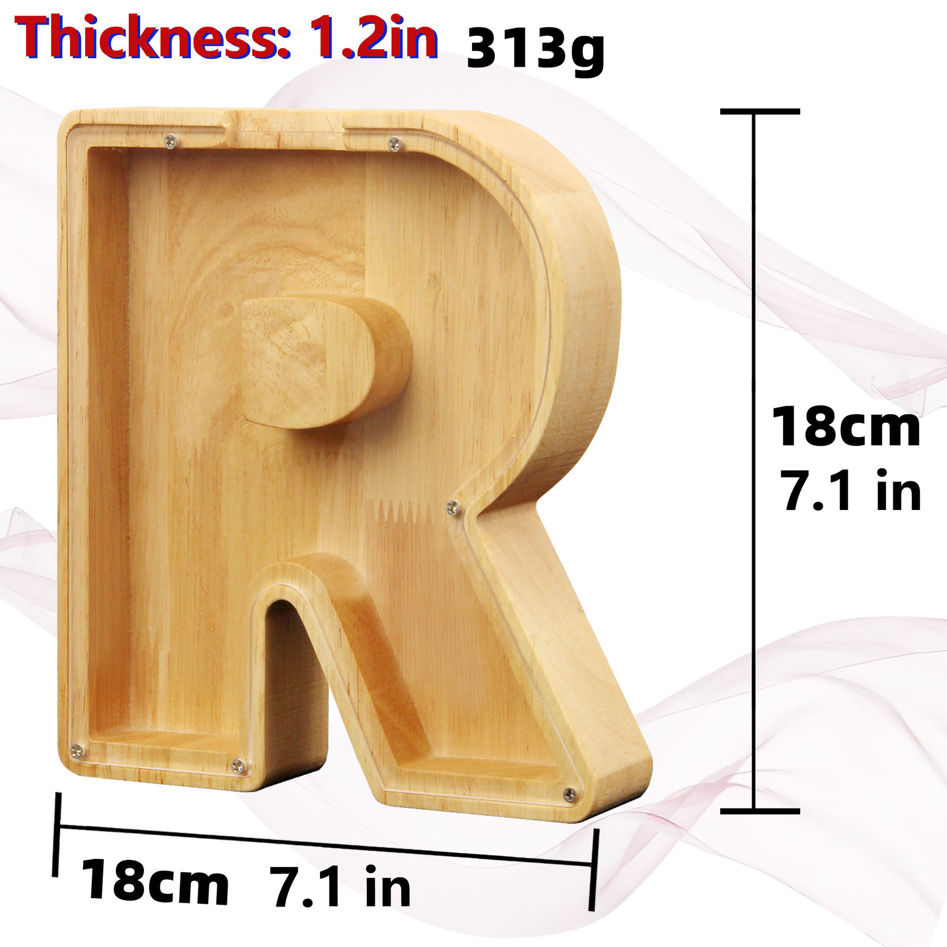 🔥 Last Day Promotion - Piggy Bank-Wood Gift For Kids-EchoDecor