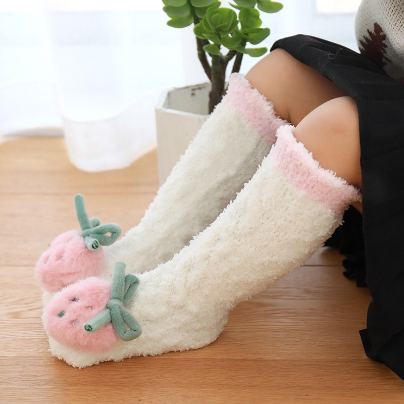 🎁3D Baby Winter Fluffy Fuzzy Slipper Socks-EchoDecor