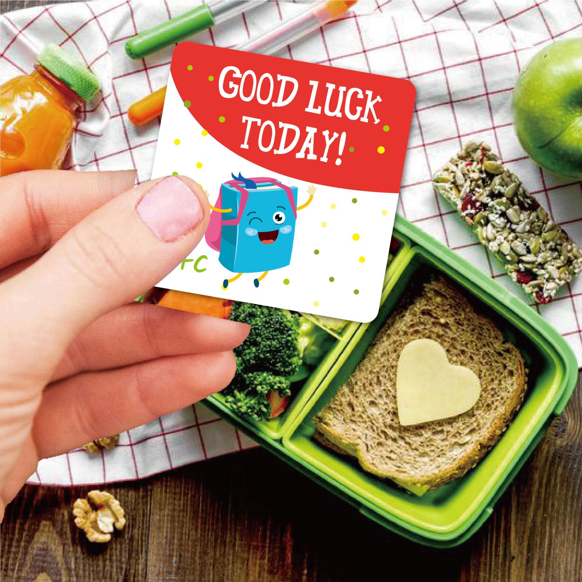 🤗Lunch Box Notes For Kids(Set Of 60 Cards)-EchoDecor