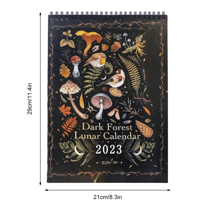 📅2023 Dark Forest Lunar Calendar-EchoDecor