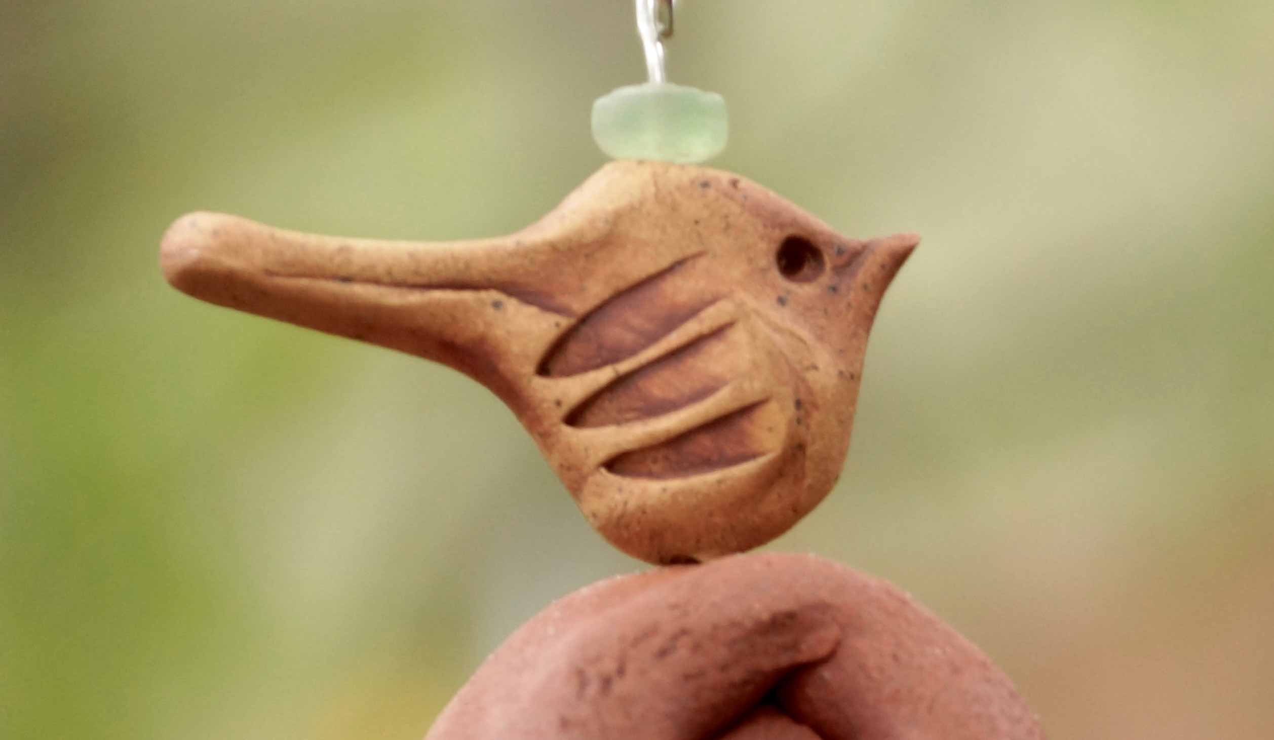 Handmade Ceramic Wind Chime-EchoDecor