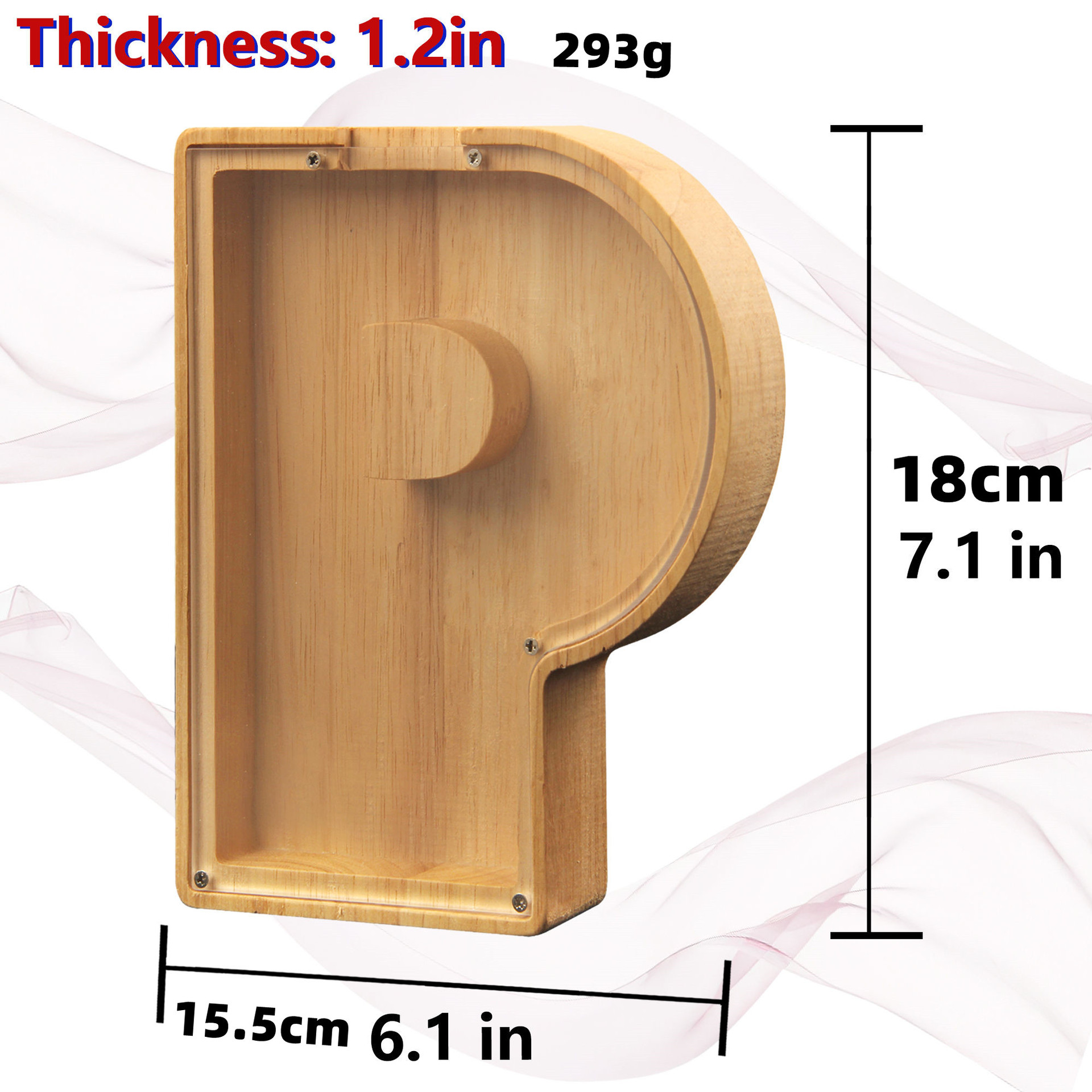 🔥 Last Day Promotion - Piggy Bank-Wood Gift For Kids-EchoDecor