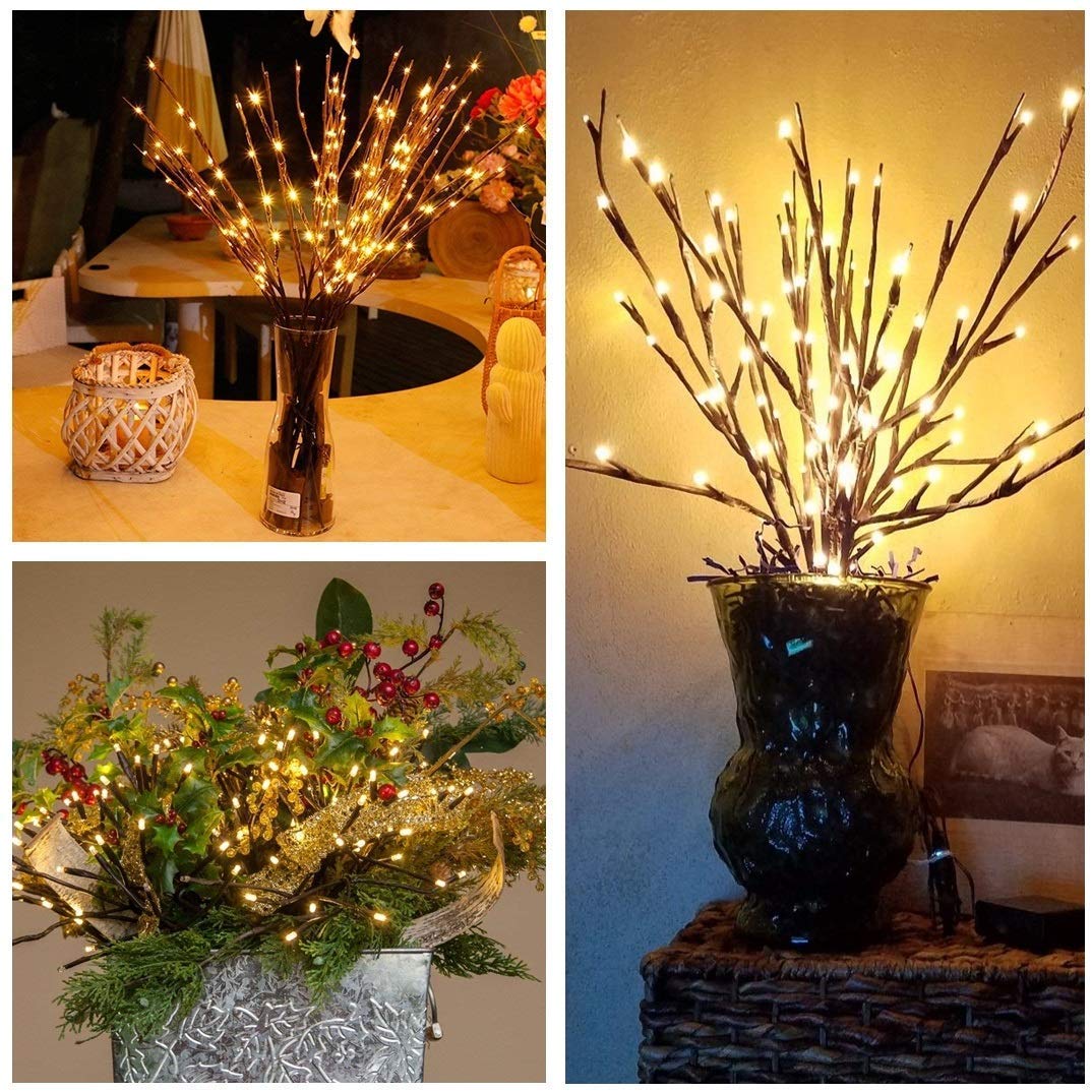 LED Twig Lighted Branch-EchoDecor