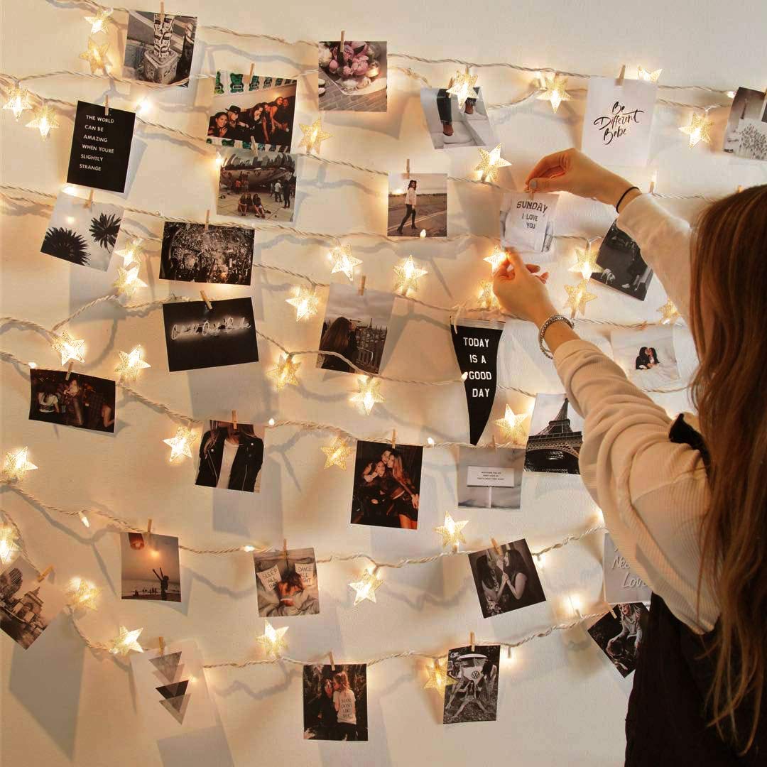 100 LED Star String Holiday Light-EchoDecor