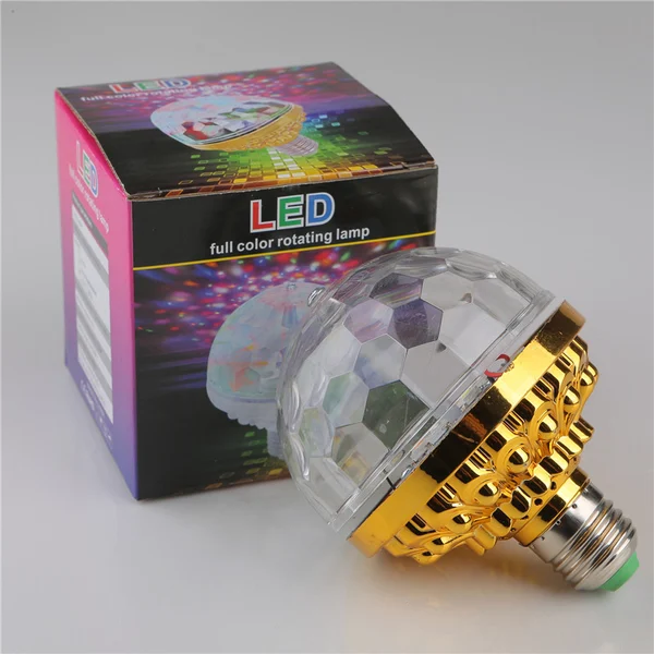 💡 Colorful Rotating Magic Ball Light-EchoDecor