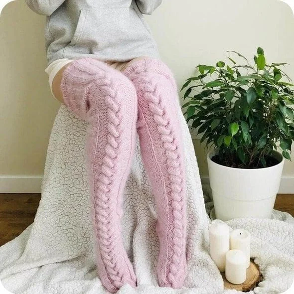 🧦 Thigh High Socks-EchoDecor