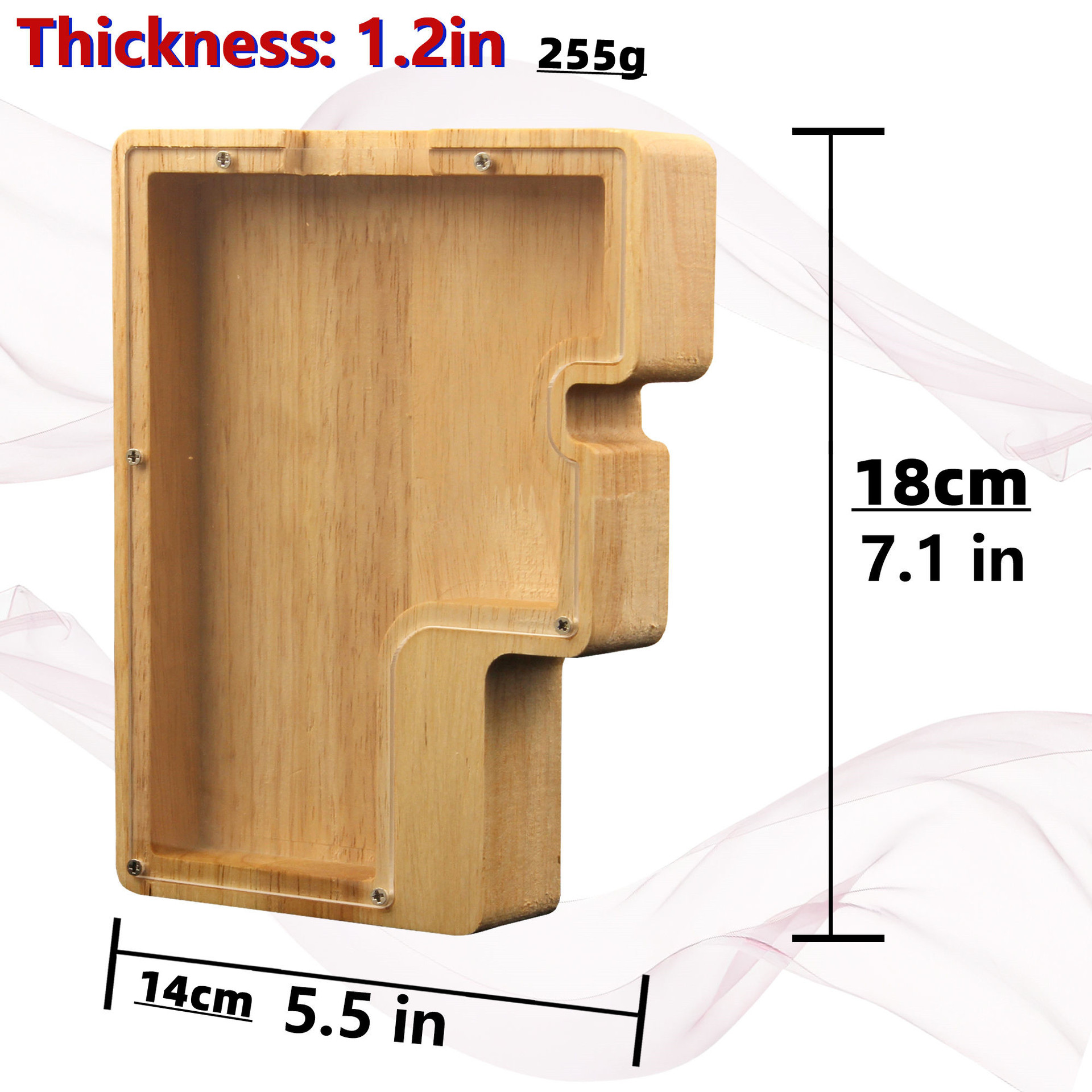 🔥 Last Day Promotion - Piggy Bank-Wood Gift For Kids-EchoDecor