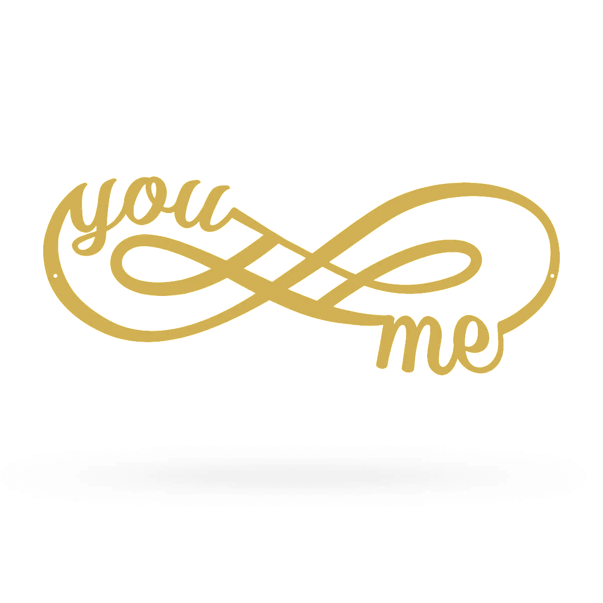 You + Me for Infinity Wall Décor Sign-EchoDecor