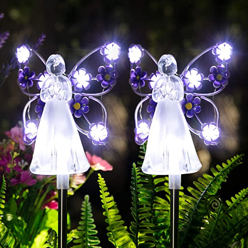 Solar Angel Garden Light-EchoDecor