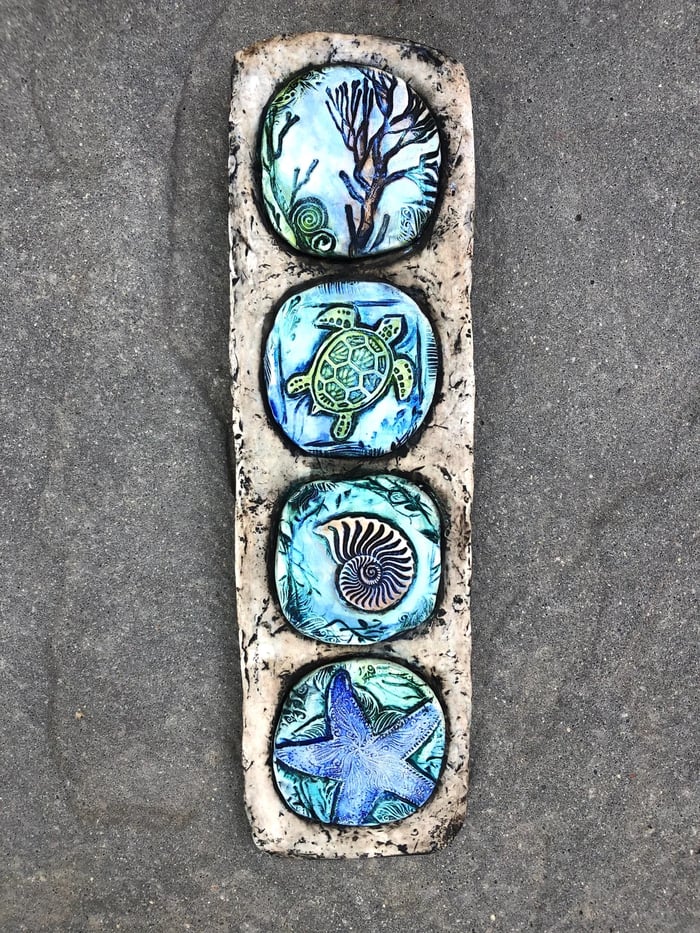 (🔥New Year Promotion-50% OFF)Starry Sky Ocean Garden Sculpture Decoration-EchoDecor