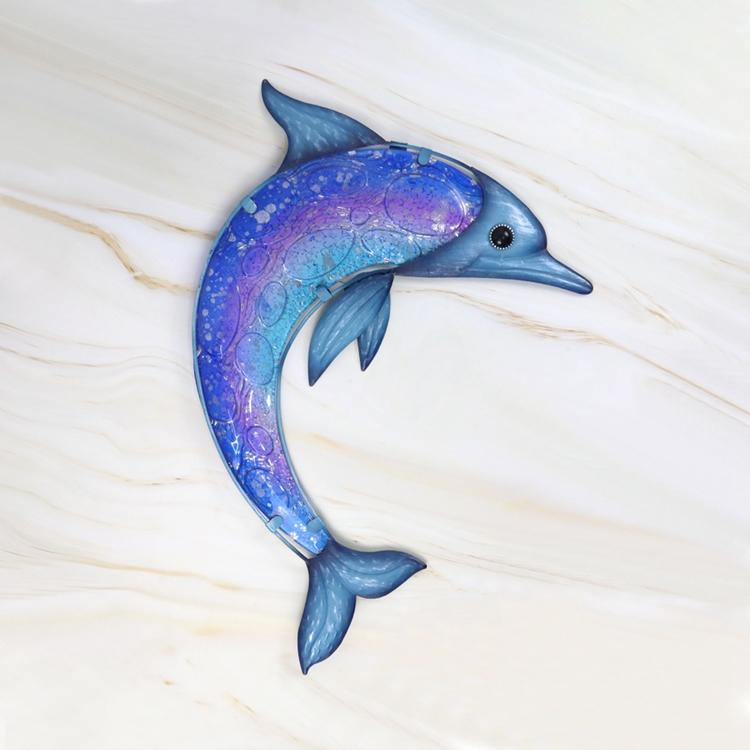 Metal Dophin-EchoDecor