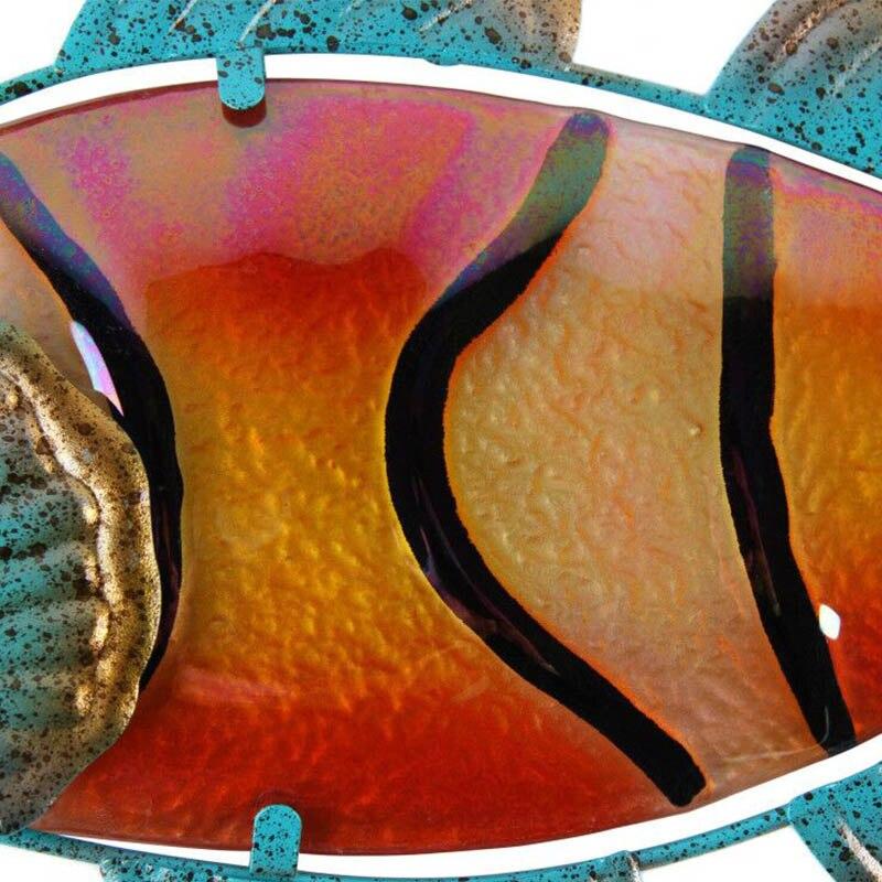 Metal Glass Fish-EchoDecor