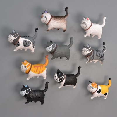 🐱 Cute Handmade Cat Lover Refrigerator Magnets-EchoDecor