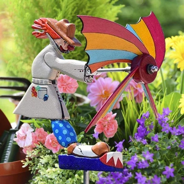 Rotating Pinwheel Garden Decoration-EchoDecor