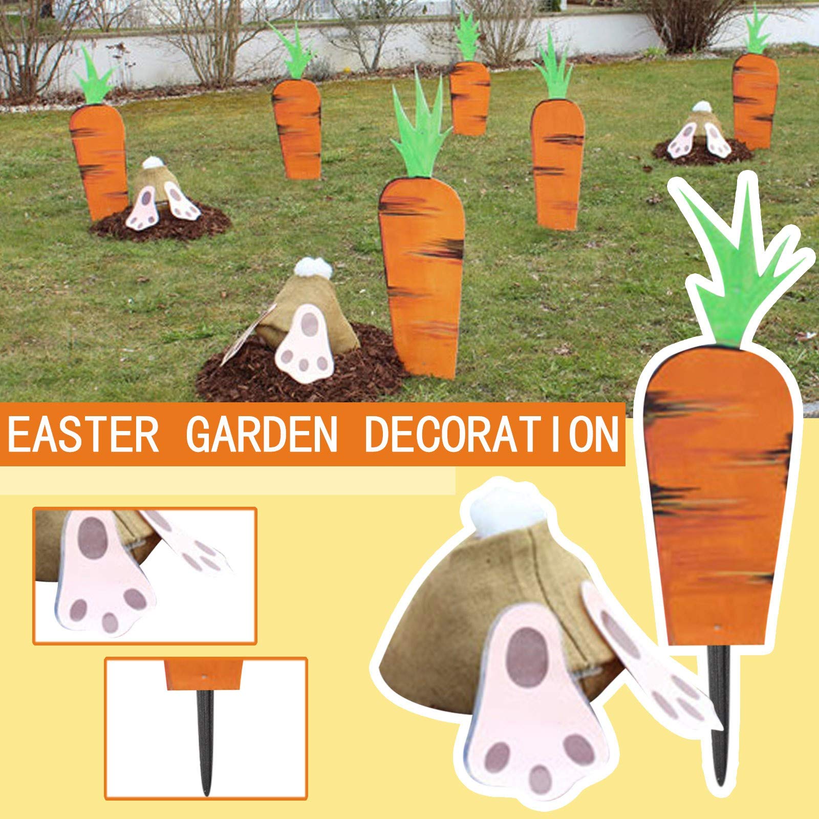 🐰Easter Funny Bunny Butt with Carrot Plug-EchoDecor