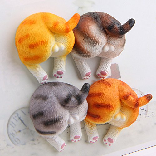 🐱Cute 3D Funny Cute Cat Butt Refrigerator Magnets-EchoDecor