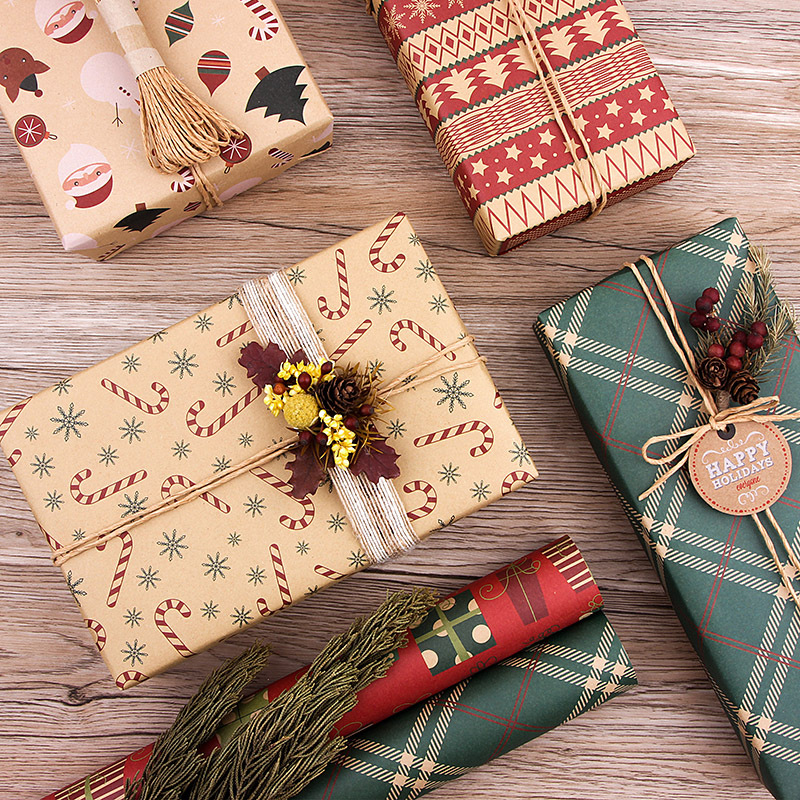🔥Craft Packing Recyclable Vintage Art Decoration 🎅🎁-EchoDecor