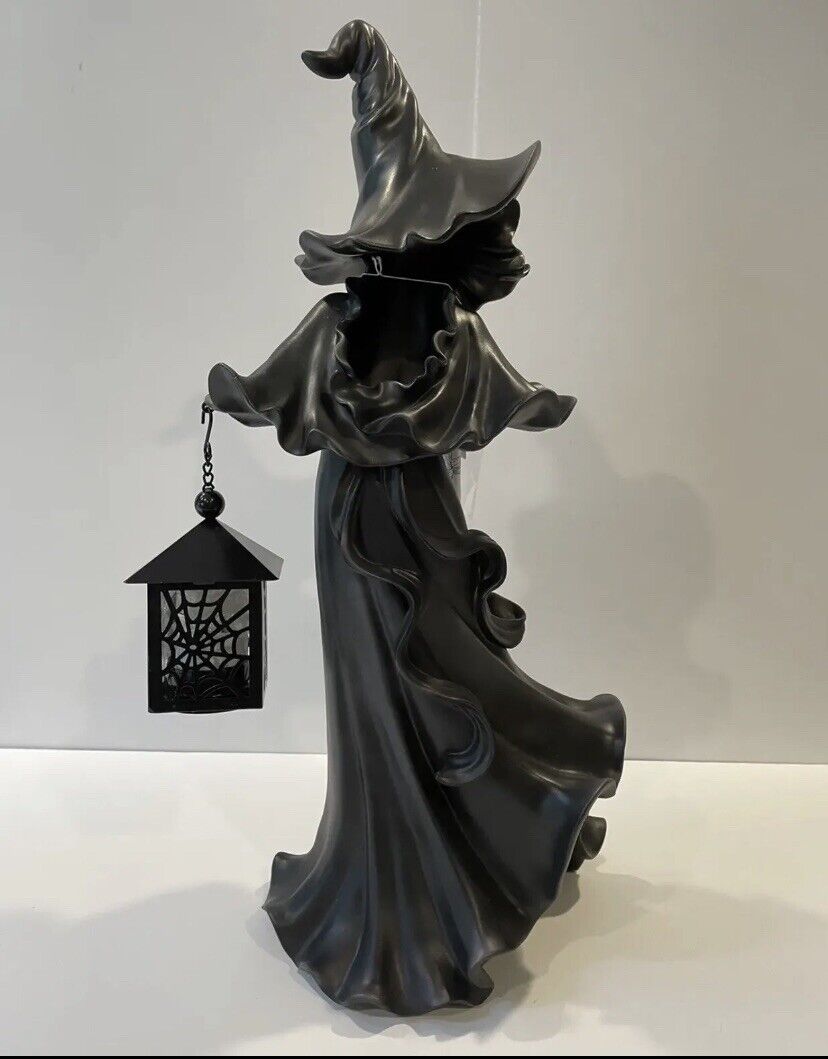 🎃Early Halloween Sale -Black Witch With Lantern-EchoDecor