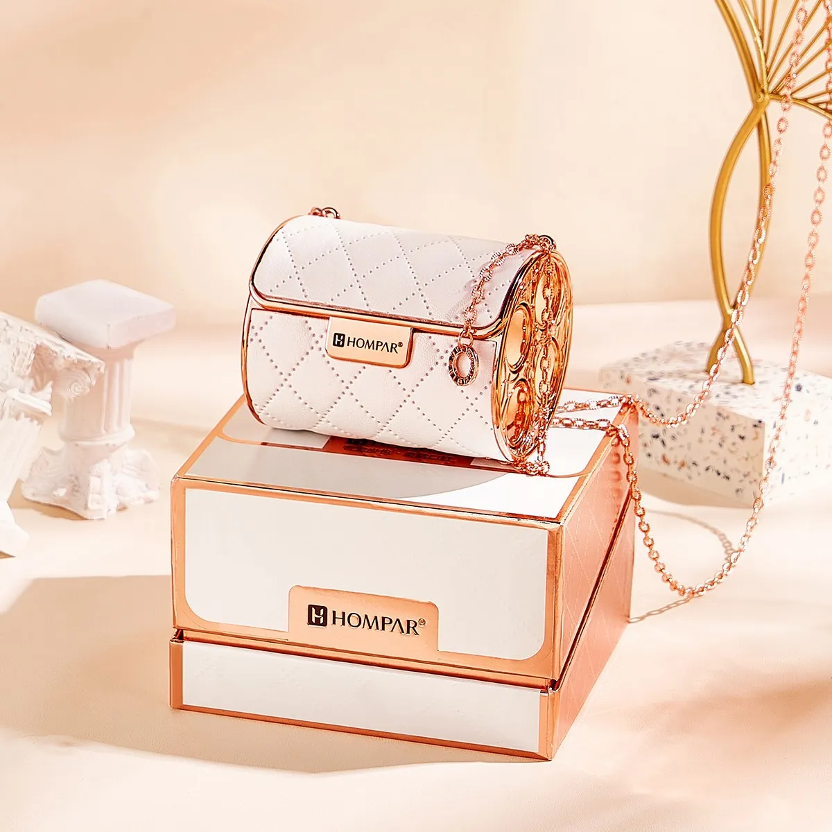 💄Velvet Matte Lipstick Set Comes With An Elegant Leather Chain Bag-EchoDecor