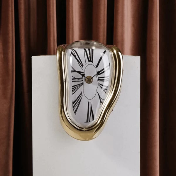 😮Persistence of Memory - Abstract Melting Clock🕛-EchoDecor