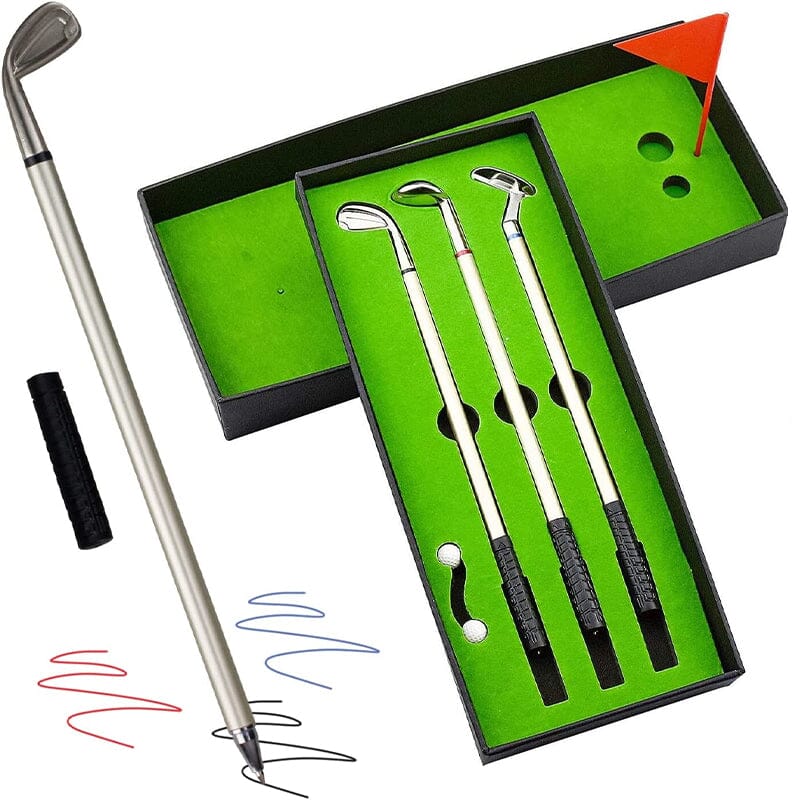 ⛳Funny gift Mini Desktop Golf Pen Set-EchoDecor