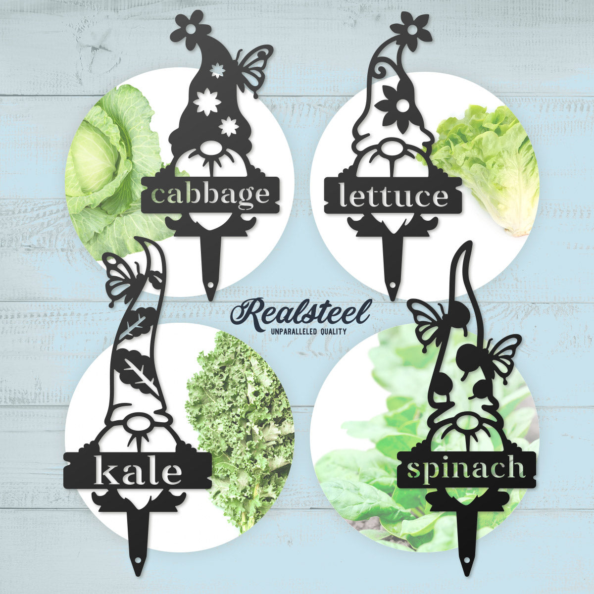 Garden Gnomes Plant Markers-EchoDecor