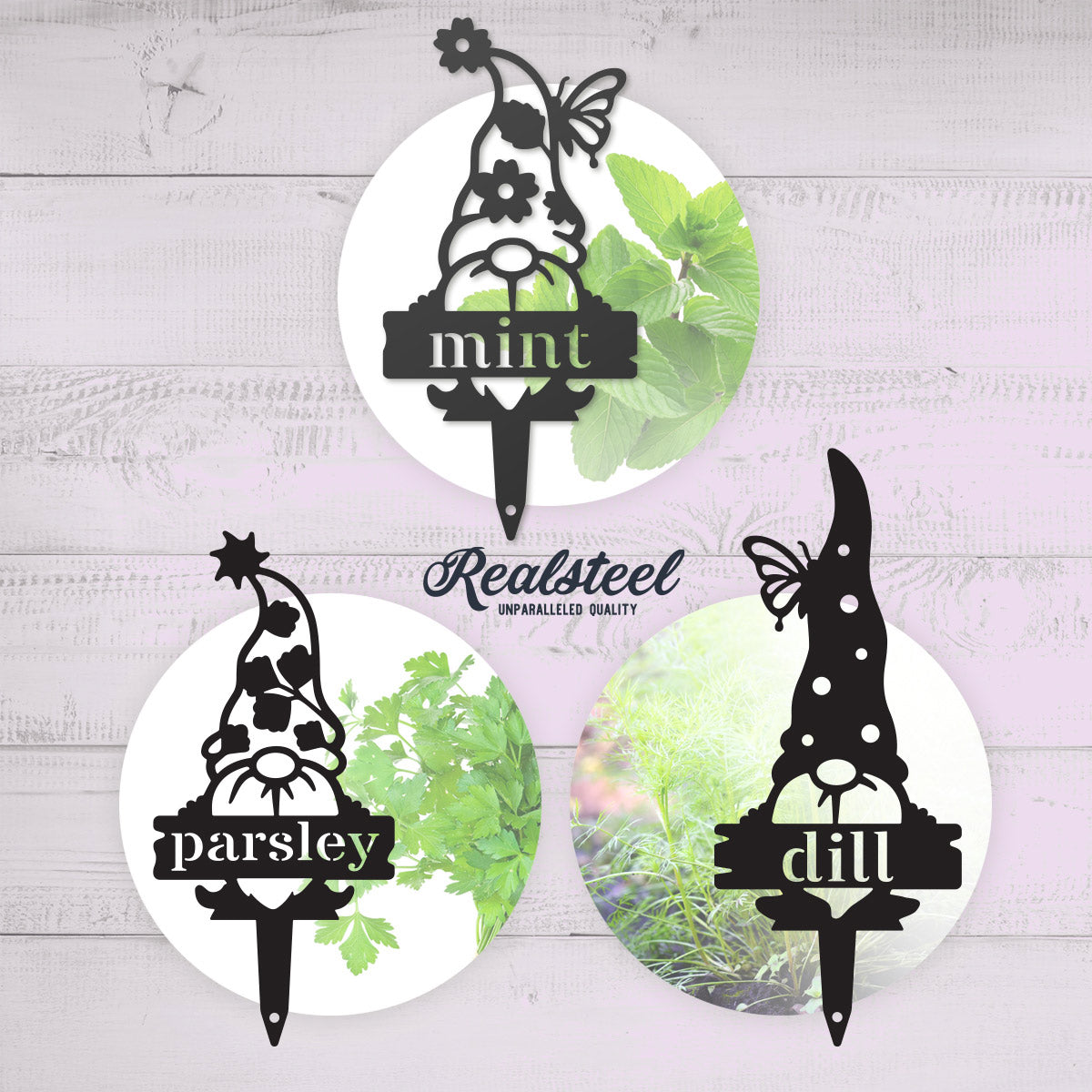 Garden Gnomes Plant Markers-EchoDecor
