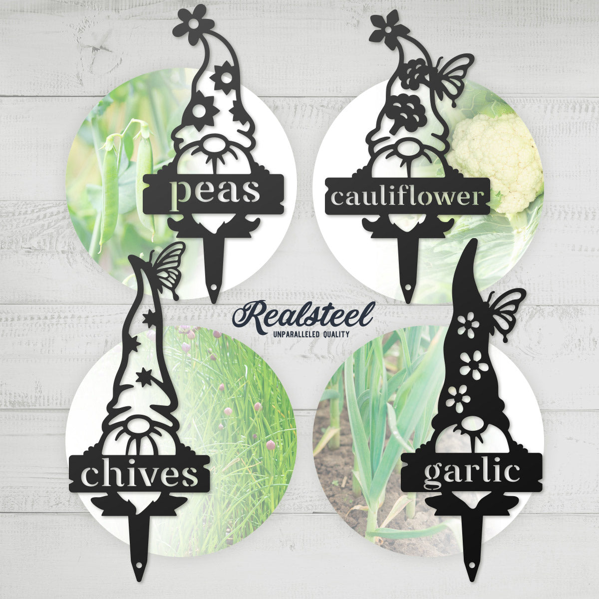 Garden Gnomes Plant Markers-EchoDecor