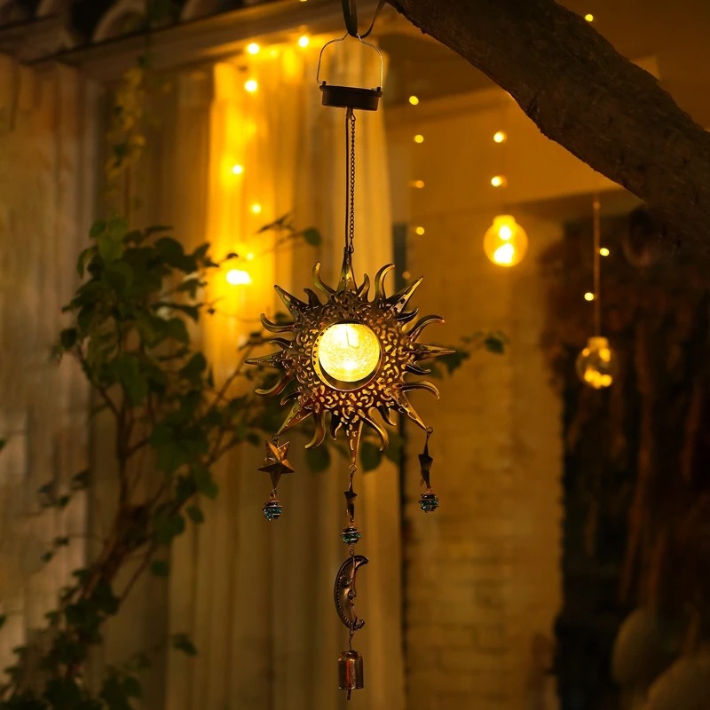 🎇New Arrival - LED Waterproof Solar Wind Chime-EchoDecor