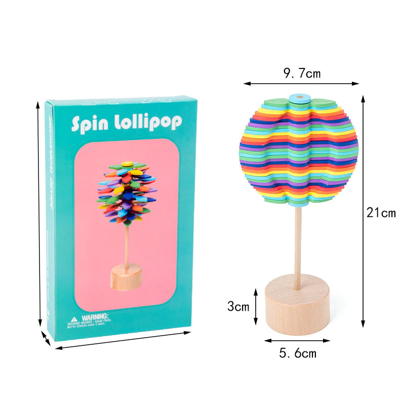 🍭 Spinning Lollipops - Stress Relief toys-EchoDecor