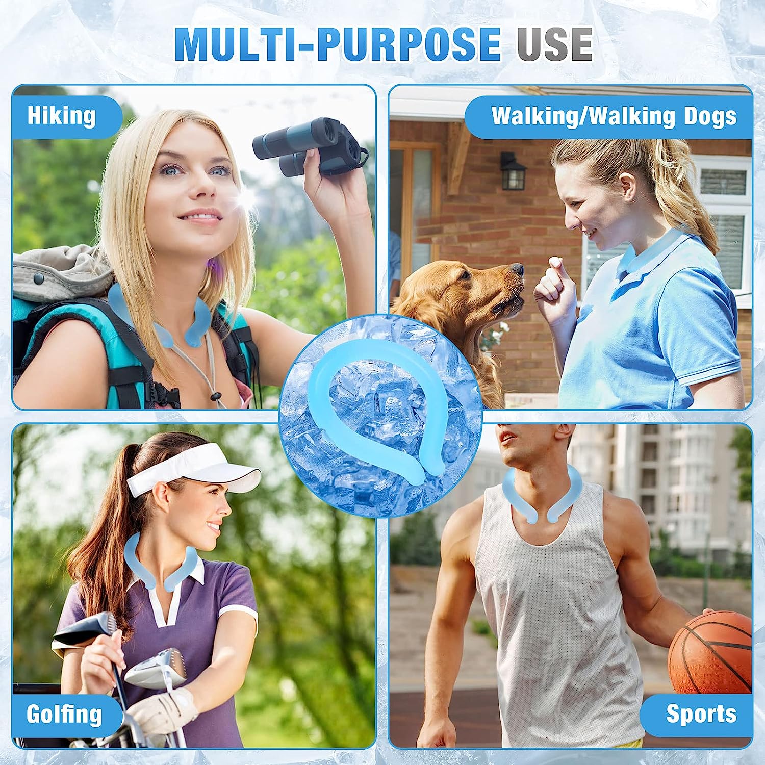 🔥 Last Day Promotion 48% OFF🔥Portable Cooling Neck Wraps-EchoDecor