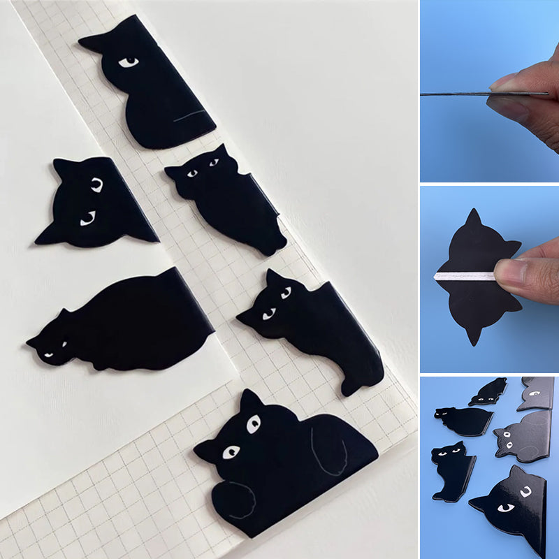😺Magnetic Uncut Black Cat Bookmark-EchoDecor