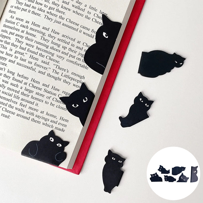 😺Magnetic Uncut Black Cat Bookmark-EchoDecor