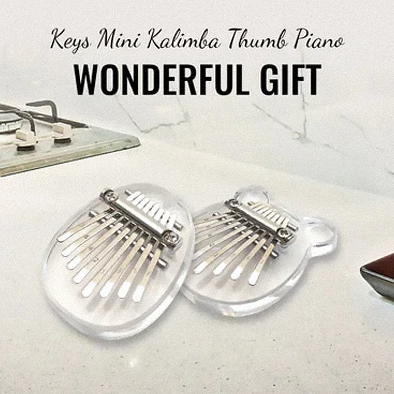 💘 Wonderful Gift 🎁-8 Keys Mini Thumb Piano-EchoDecor