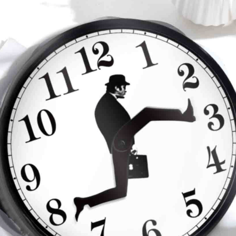 Ministry of Silly Walks Clock-EchoDecor