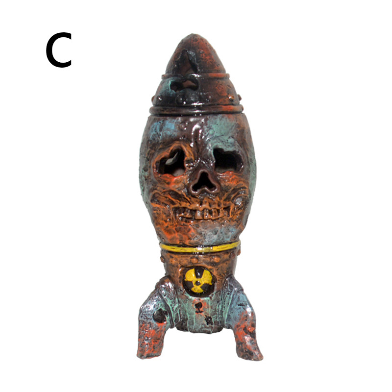 🔥LAST DAY PROMOTION 50% OFF🔥The Skull Bomb - Small Nuclear Warhead Decor☠️-EchoDecor
