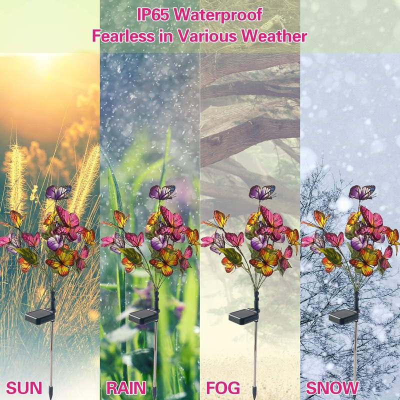 🔥HOT SALE 50% OFF 🦋💡Solar Outdoor Butterfly Lights-EchoDecor