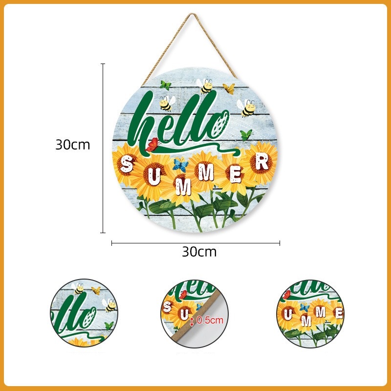 🏖Welcome Summer Door Hanger🍦🍧🍨-EchoDecor