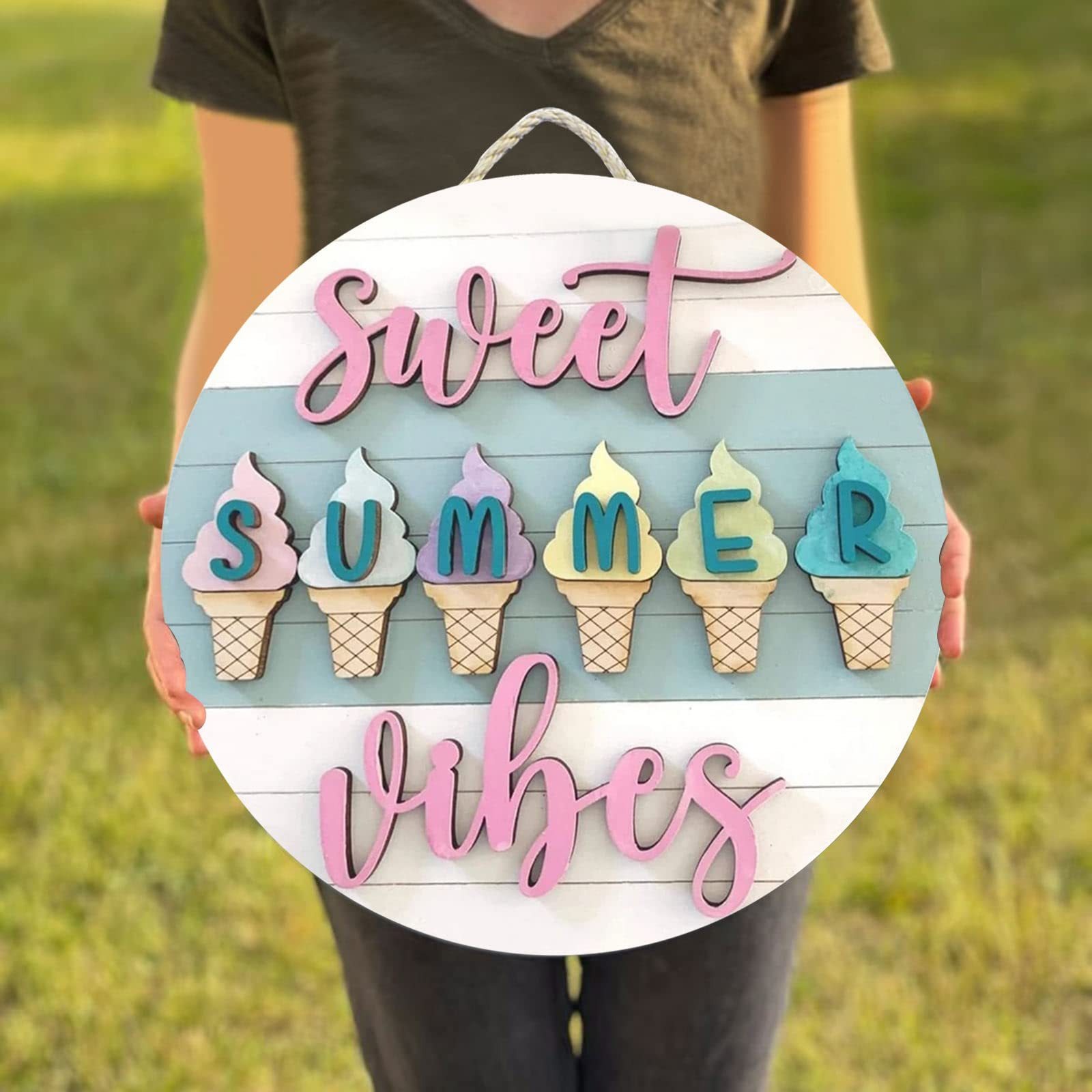 🏖Welcome Summer Door Hanger🍦🍧🍨-EchoDecor