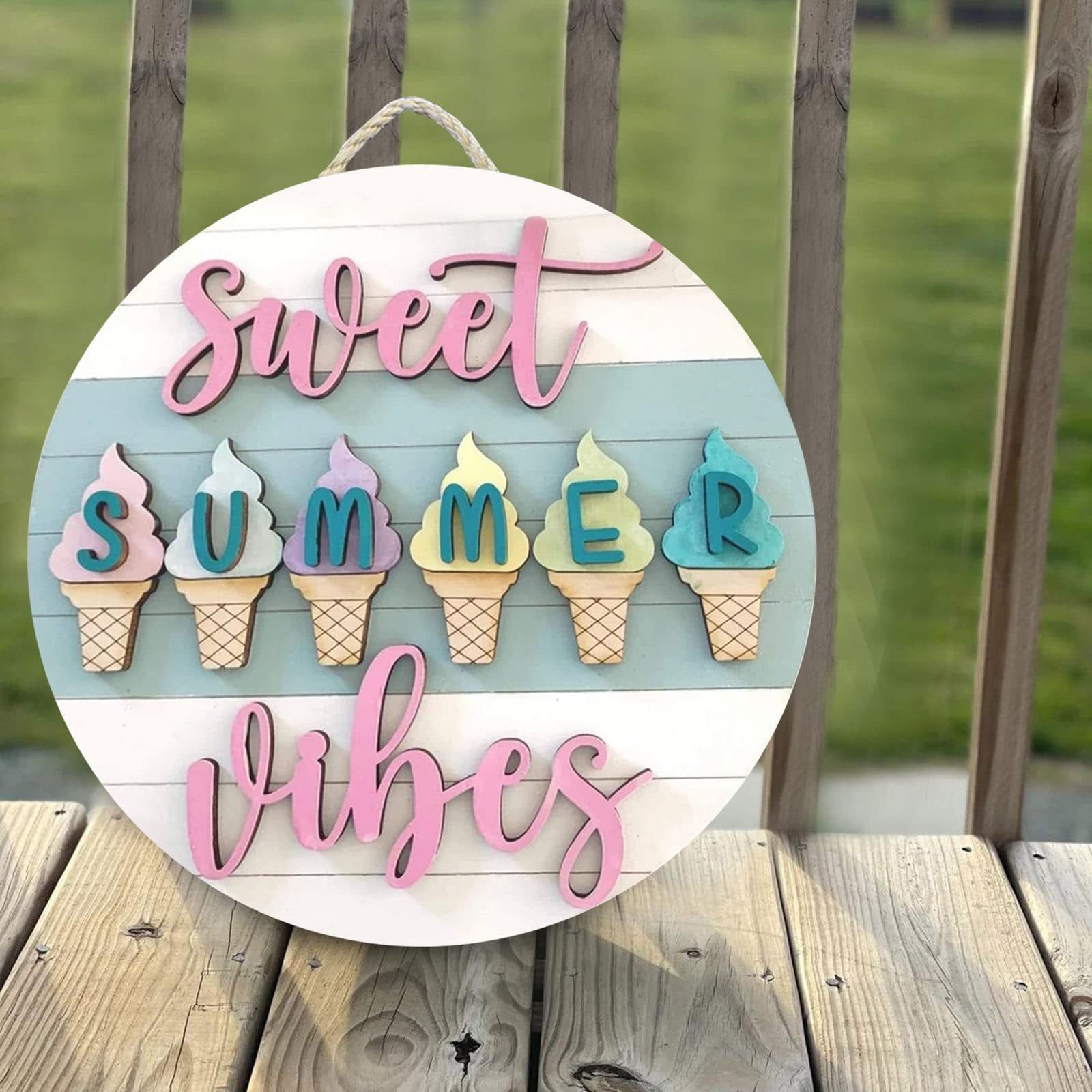 🏖Welcome Summer Door Hanger🍦🍧🍨-EchoDecor