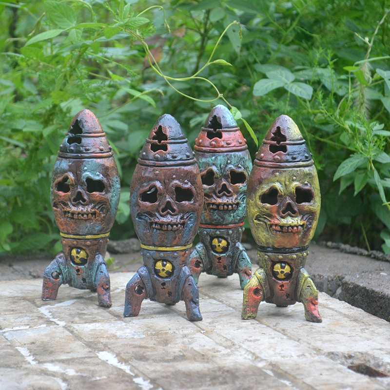 🔥LAST DAY PROMOTION 50% OFF🔥The Skull Bomb - Small Nuclear Warhead Decor☠️-EchoDecor