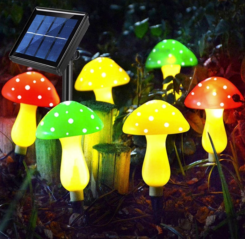 🍄Solar Mushroom Lights Garden Decor-EchoDecor