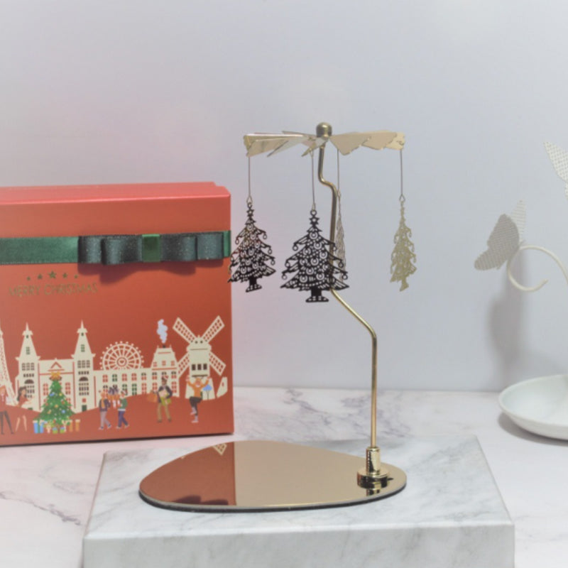💖Wonderful Gift 🎁Rotating Candle Holder-EchoDecor